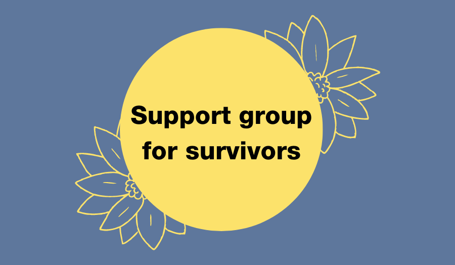 Support group for survivors