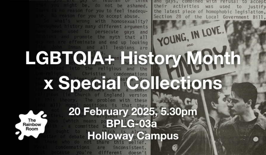 LGBTQIA+ History Month x Special Collections