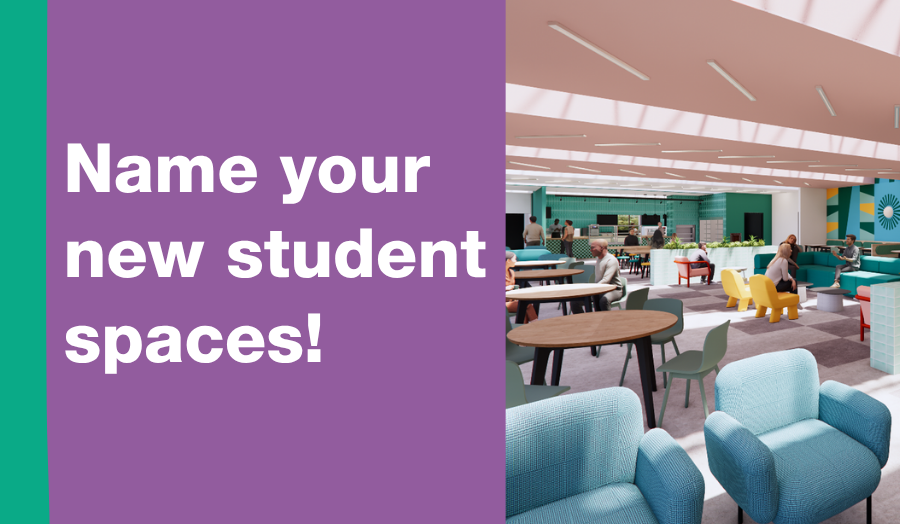 Name your new student spaces