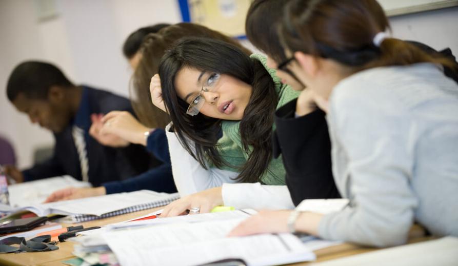 Students Studying