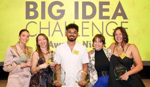 Headshot photos of each of the 2025 Big Idea Challenge Finalists