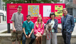 MA Public Art and Performative Practice showcases its work at America Square, Aldgate