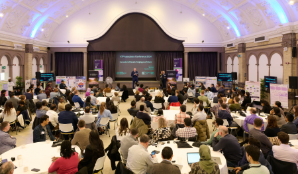 Great Hall full of conference attendees