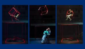 Stills from Tell Me performers on stage