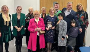 Collection of people at Whittington Hospital