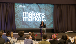 Students and staff attending Big Idea Challenge